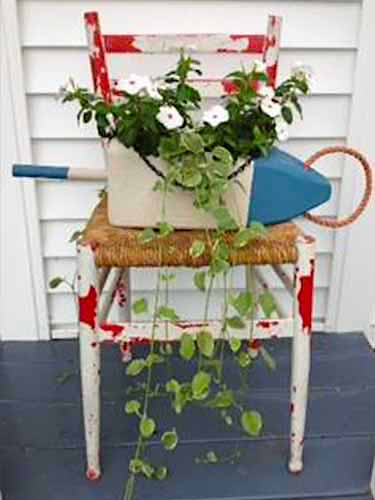 Lobster Buoy Planter