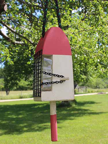 Lobster Buoy Suet Feeder